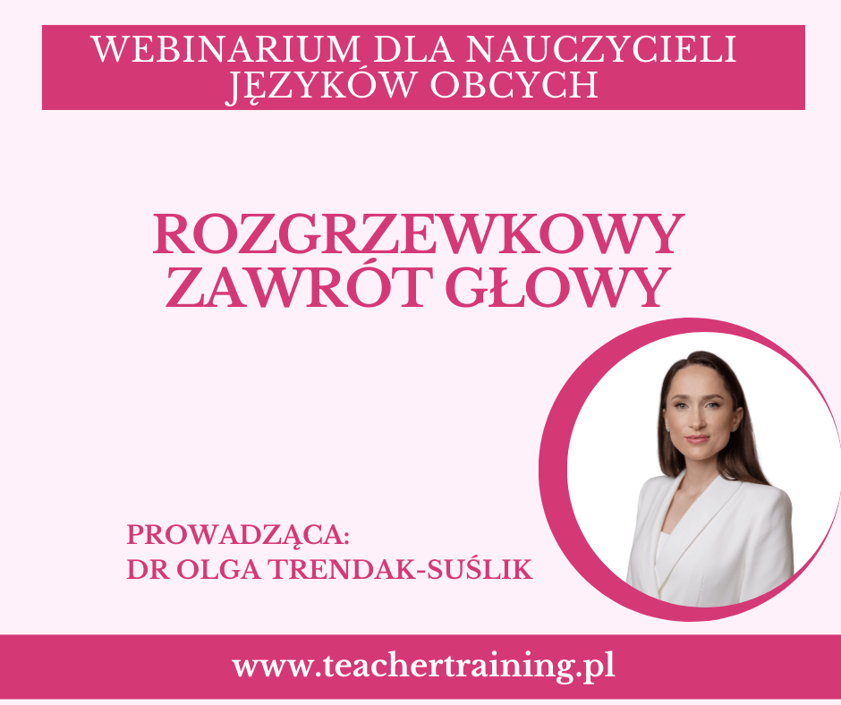 webinarium rozgrzewkowy zawrót głowy
